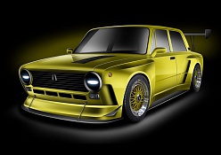 Lada 2101 SuperCar Supercharged 250 Hp